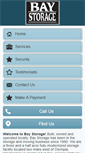 Mobile Screenshot of baystorage.net